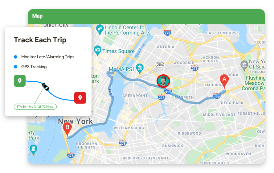 Track your trip